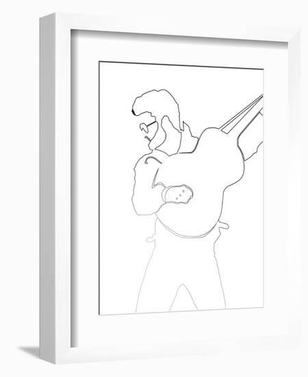 George Michael-Logan Huxley-Framed Art Print