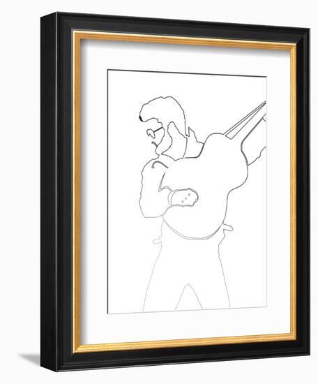 George Michael-Logan Huxley-Framed Art Print