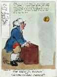 The Ghost of a Guinea! or the Country Banker's Surprise!!, 1804-George Moutard Woodward-Giclee Print