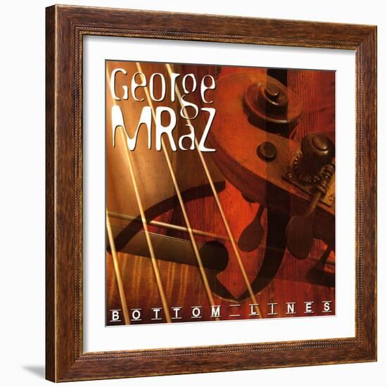 George Mraz - Bottom Lines-null-Framed Art Print