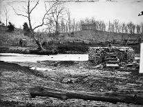 Confederate 32-Pounder Gun Captured Outside Yorktown, Virginia, Ca. July 1862-George N. Barnard-Photographic Print