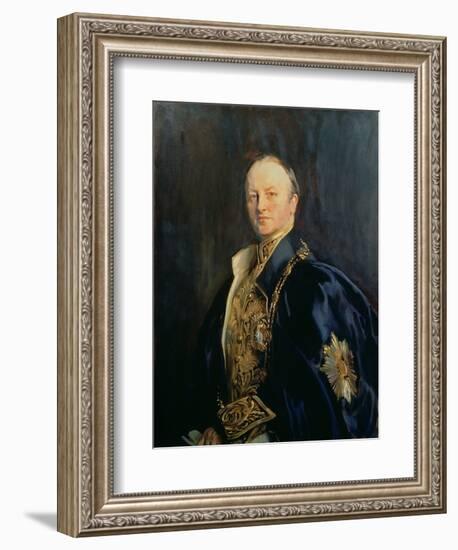 George Nathaniel, Marquis Curzon of Kedleston (1859-1925), 1890s T2-John Singer Sargent-Framed Giclee Print