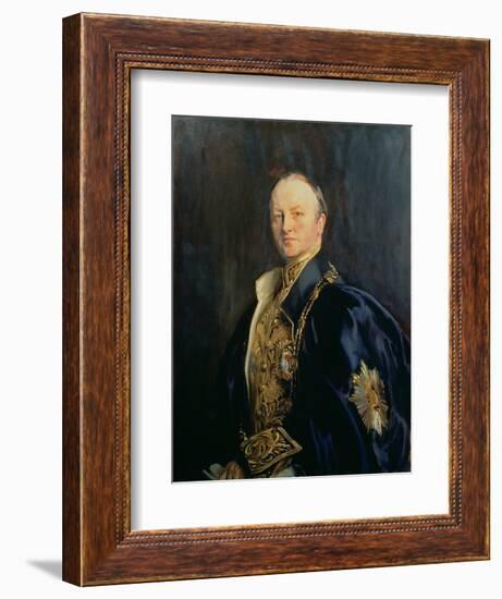 George Nathaniel, Marquis Curzon of Kedleston (1859-1925), 1890s T2-John Singer Sargent-Framed Giclee Print