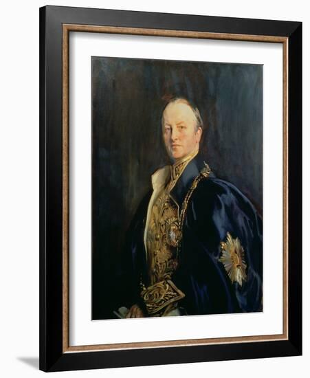 George Nathaniel, Marquis Curzon of Kedleston (1859-1925), 1890s T2-John Singer Sargent-Framed Giclee Print