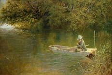 Contentment, a Corner of a Norfolk Broad-George Parsons Norman-Premium Giclee Print