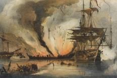 The Naval Battle of Navarino on 20 October 1827-George Philip Reinagle-Giclee Print