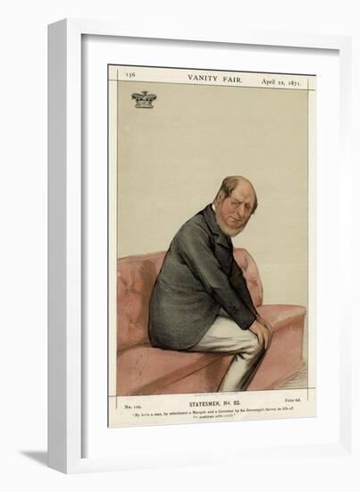 George Phipps, 2nd Marquess of Normanby-Carlo Pellegrini-Framed Art Print