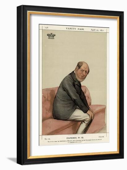 George Phipps, 2nd Marquess of Normanby-Carlo Pellegrini-Framed Art Print