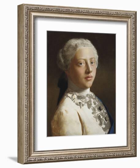 George, Prince of Wales, 1754-Jean Etienne Liotard-Framed Premium Giclee Print