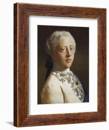 George, Prince of Wales, 1754-Jean Etienne Liotard-Framed Premium Giclee Print