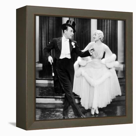 George Raft, Carole Lombard. "Bolero" 1934, Directed by Wesley Ruggles-null-Framed Premier Image Canvas