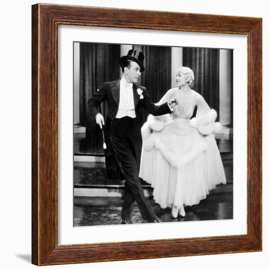 George Raft, Carole Lombard. "Bolero" 1934, Directed by Wesley Ruggles-null-Framed Photographic Print