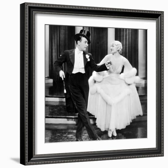 George Raft, Carole Lombard. "Bolero" 1934, Directed by Wesley Ruggles-null-Framed Photographic Print