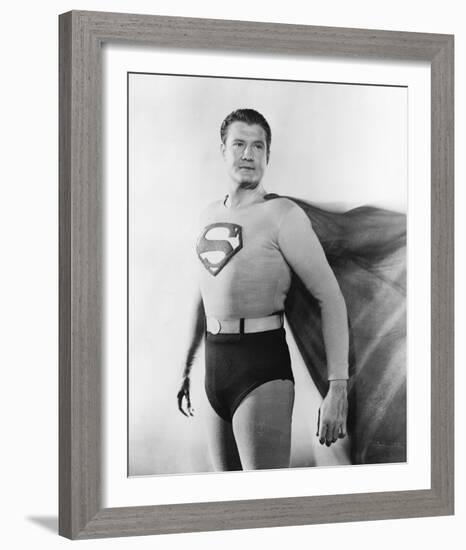 George Reeves, Adventures of Superman (1952)-null-Framed Photo