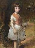 The Artist's Youngest Son, John, in 1861 (Oil on Canvas)-George Richmond-Giclee Print