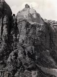 Early Carving on Mount Rushmore-George Rinhart-Photographic Print