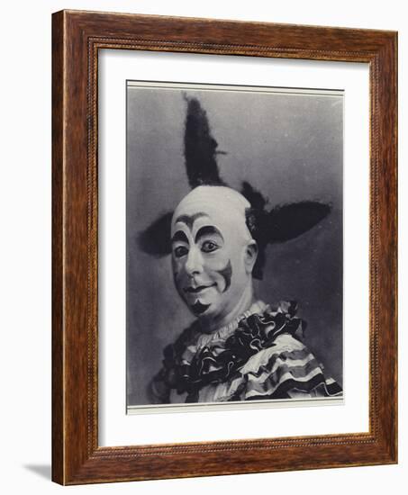 George Robey, English Music Hall Comedian, Singer and Actor-null-Framed Photographic Print