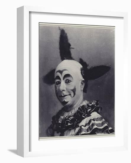George Robey, English Music Hall Comedian, Singer and Actor-null-Framed Photographic Print
