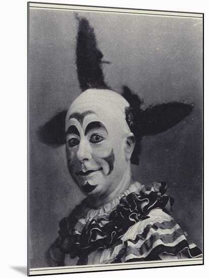 George Robey, English Music Hall Comedian, Singer and Actor-null-Mounted Photographic Print