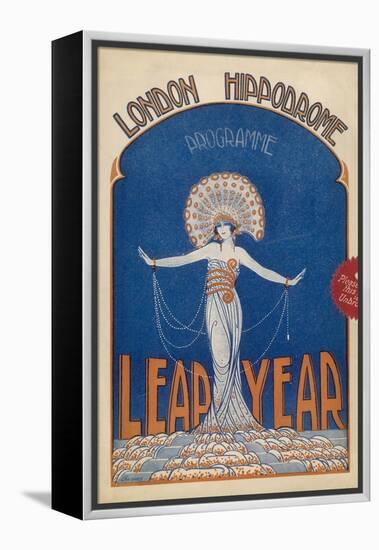 George Robey is the Principal Performer in the Leap Year Show at the London Hippodrome-null-Framed Premier Image Canvas