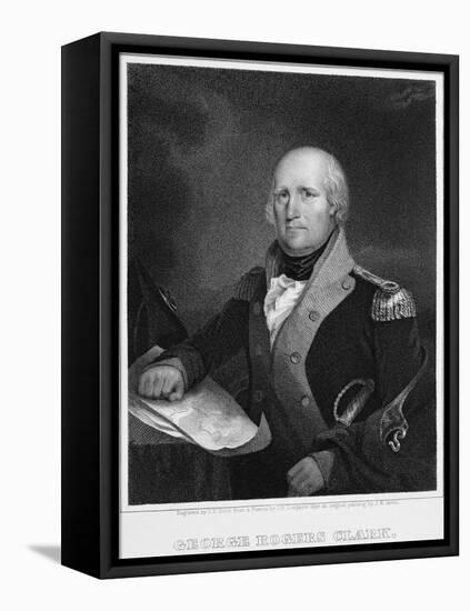 George Rogers Clark-Thomas B. Welch-Framed Premier Image Canvas