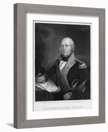 George Rogers Clark-Thomas B. Welch-Framed Giclee Print