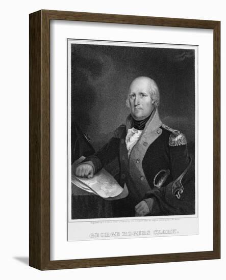 George Rogers Clark-Thomas B. Welch-Framed Giclee Print