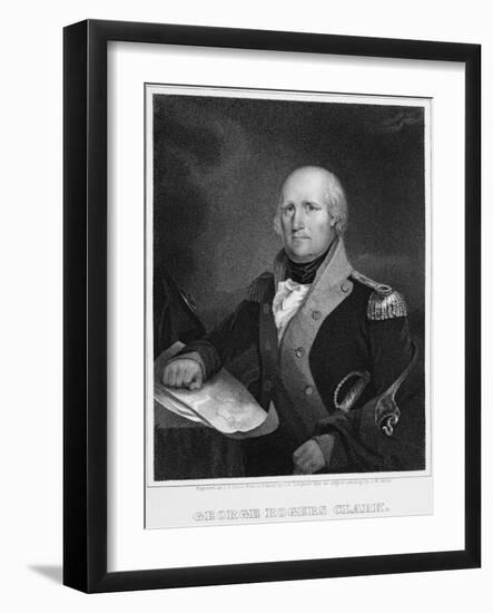 George Rogers Clark-Thomas B. Welch-Framed Giclee Print