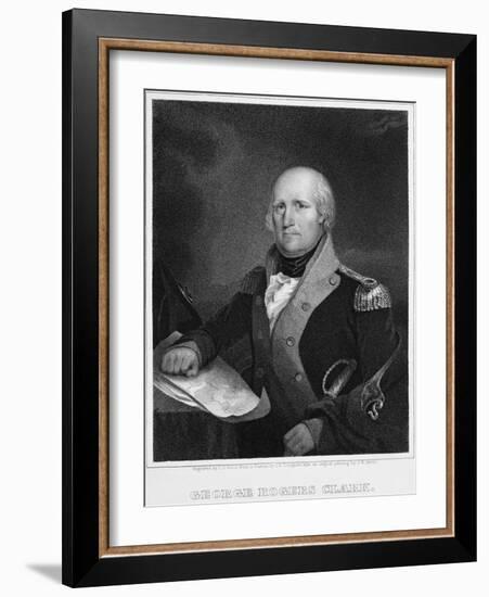 George Rogers Clark-Thomas B. Welch-Framed Giclee Print