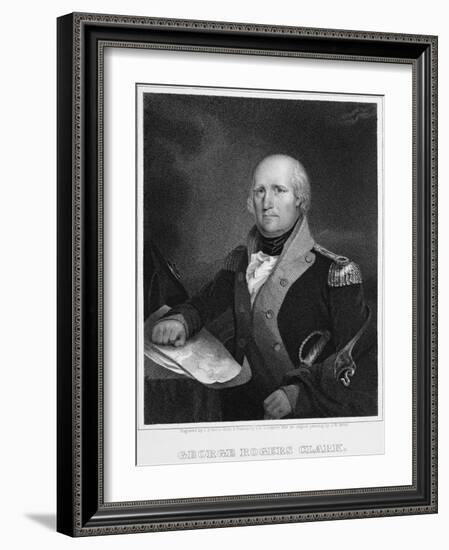 George Rogers Clark-Thomas B. Welch-Framed Giclee Print