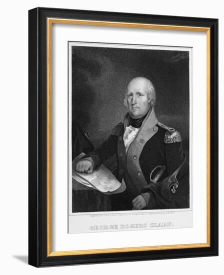 George Rogers Clark-Thomas B. Welch-Framed Giclee Print