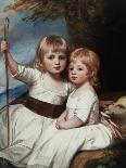 Mary and Louise Kent, C.1784-84-George Romney-Giclee Print