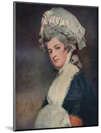 'Mrs Mary Robinson', 1780-1781 Mounted Giclee Print - George Romney ...