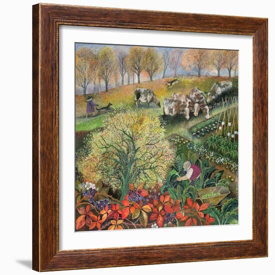 George's Allotment-Lisa Graa Jensen-Framed Giclee Print