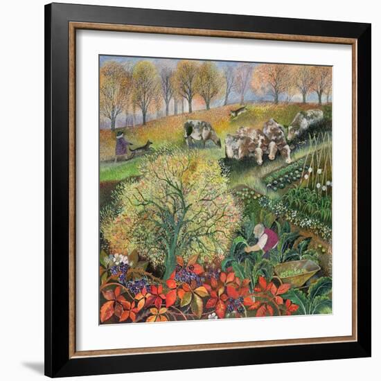 George's Allotment-Lisa Graa Jensen-Framed Giclee Print