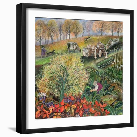 George's Allotment-Lisa Graa Jensen-Framed Giclee Print