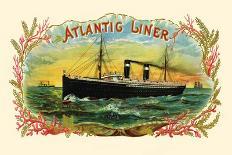 Atlantic Liner-George S. Harris & Sons-Mounted Art Print