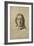 George Sand (1804-1876), écrivain - esquisse-Thomas Couture-Framed Giclee Print