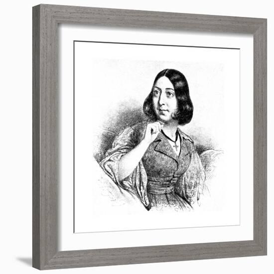 George Sand, 1923-Louis Leopold Boilly-Framed Giclee Print