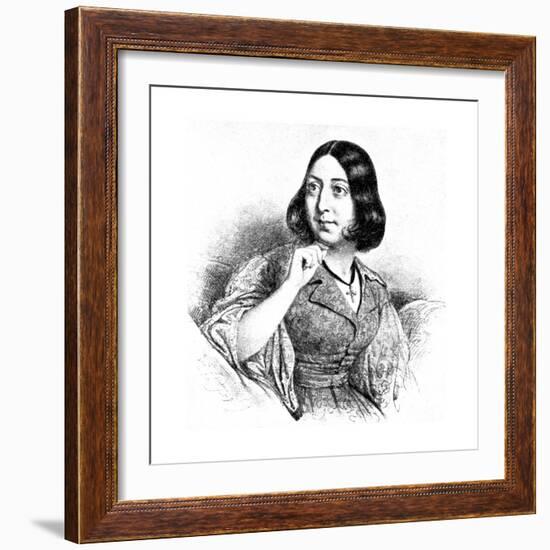 George Sand, 1923-Louis Leopold Boilly-Framed Giclee Print