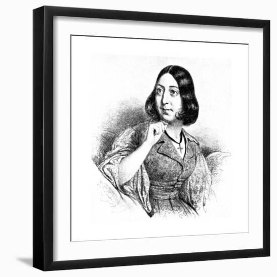 George Sand, 1923-Louis Leopold Boilly-Framed Giclee Print