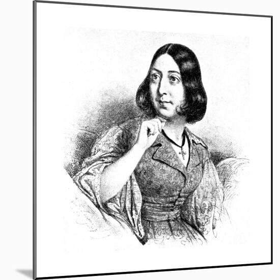 George Sand, 1923-Louis Leopold Boilly-Mounted Giclee Print