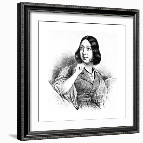 George Sand, 1923-Louis Leopold Boilly-Framed Giclee Print