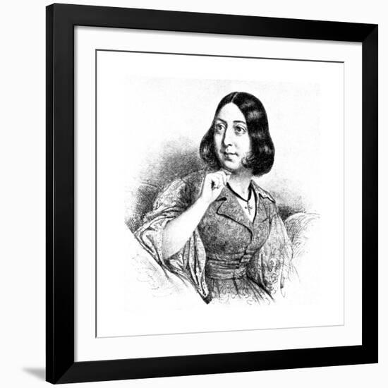 George Sand, 1923-Louis Leopold Boilly-Framed Giclee Print