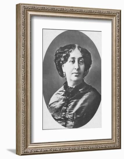 'George Sand', c1893-Nadar-Framed Photographic Print