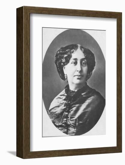 'George Sand', c1893-Nadar-Framed Photographic Print