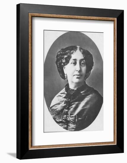 'George Sand', c1893-Nadar-Framed Photographic Print