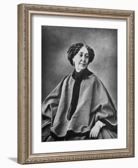 George Sand, French Author, 1864-Felix Nadar-Framed Giclee Print