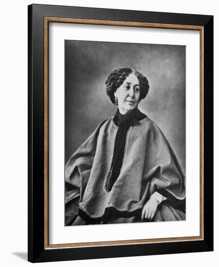 George Sand, French Author, 1864-Felix Nadar-Framed Giclee Print