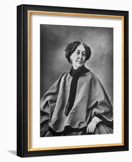 George Sand, French Author, 1864-Felix Nadar-Framed Giclee Print